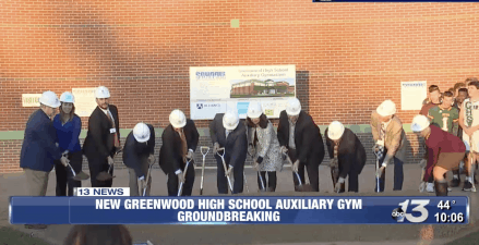 Greenwood High School Breaks Ground on New Auxiliary Gymnasium